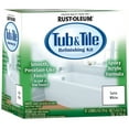 RustOleum 385279 Tub And Tile Refinishing 2Part Kit Satin White 32oz