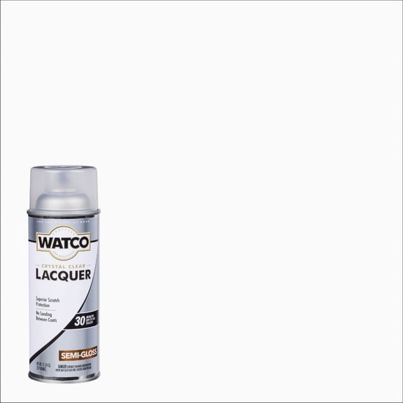 Rust-Oleum 63181 Watco Lacquer Finish Spray, Clear Semi-Gloss by Rust-Oleum
