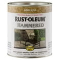 thumbnail image 1 of Rust-Oleum 7210502 Hammered Metal Finish, Gold Rush, 1-Quart (Packaging may vary), 1 of 3