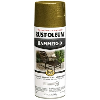 Rust-Oleum 1910830-2PK Specialty Metallic Spray Paint, 11 Ounce (Pack of  2), Gold, 2 Piece