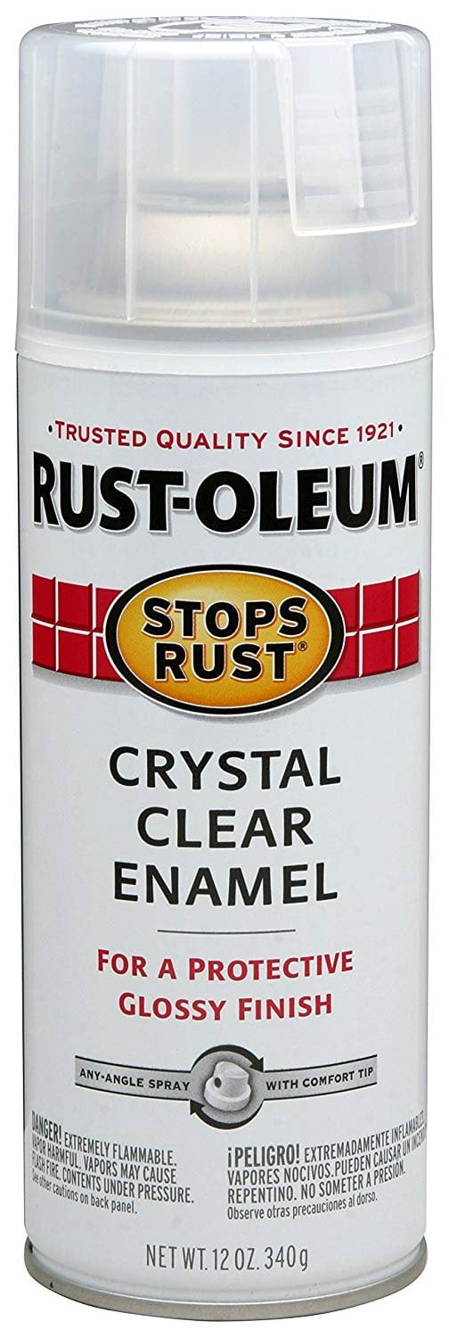 Rust-Oleum AE0040001E8 400ml Crystal Clear Gloss : : Beauty