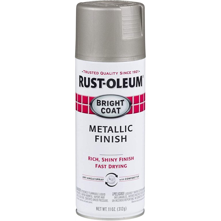 Rust-Oleum 7718830-6PK Stops Rust Bright Coat Metallic Spray Paint