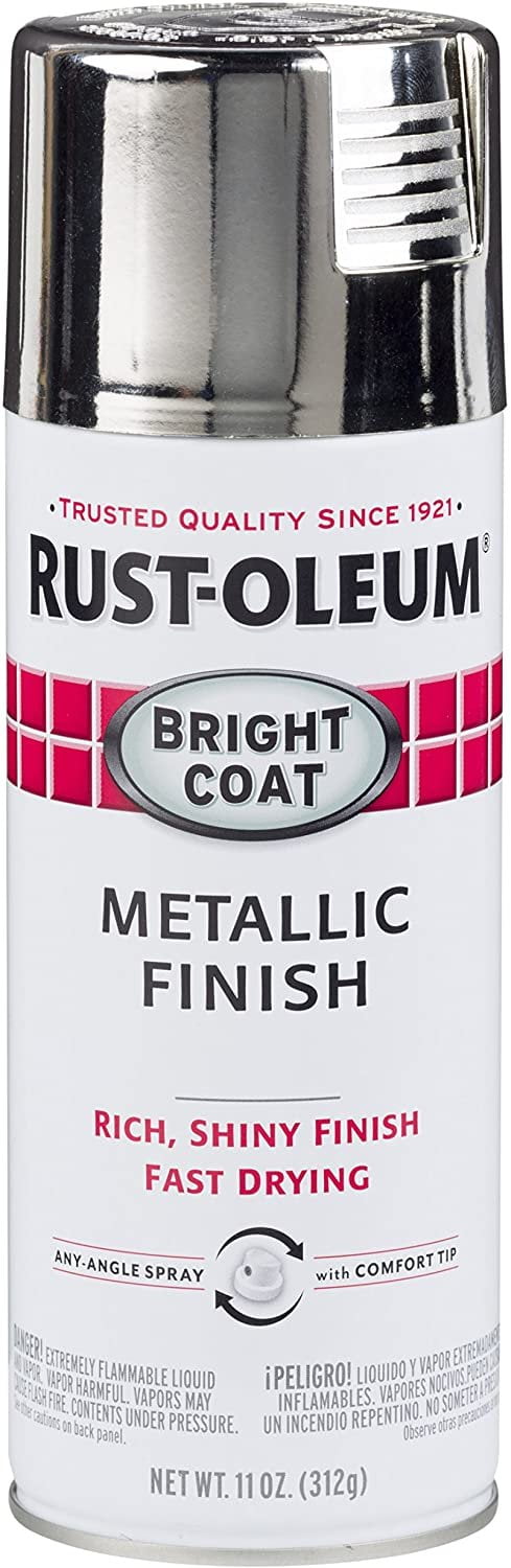 Rustoleum metallic chrome best sale