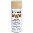 thumbnail image 1 of Rust-Oleum 7771830 Stops Rust Spray Paint, 12-Ounce, Gloss Sand, 1 of 2