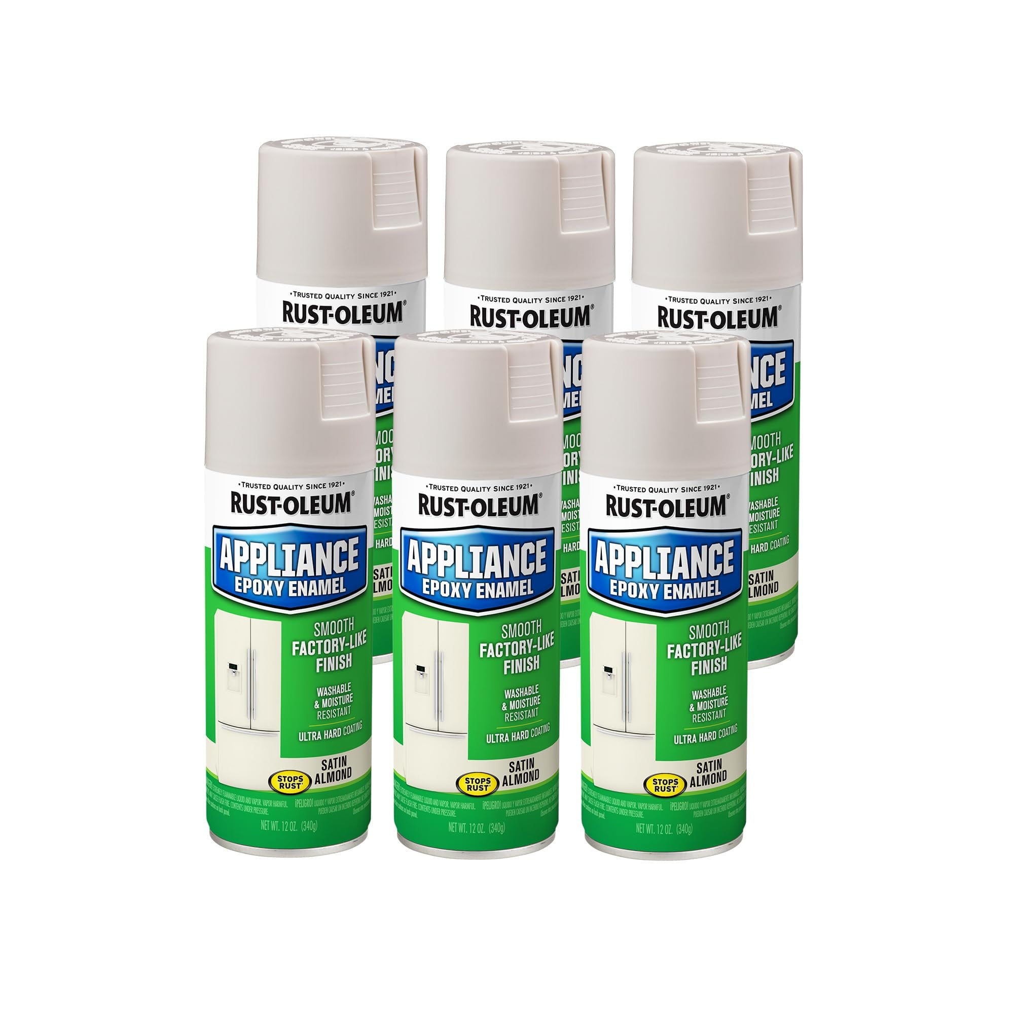 うぱ White, Rust-Oleum Tub and Tile Aerosol Paint-280882, 12 oz
