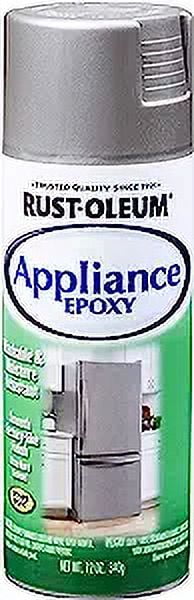 Rust-Oleum 7887830 Specialty Appliance Epoxy Spray Paint, 12 oz, Stainless  Steel 
