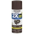 thumbnail image 1 of Rust-Oleum American Accents 2X Ultra Cover Paint and Primer Satin Espresso 12 oz Spray Paint, 2 Pieces Pack, 1 of 3