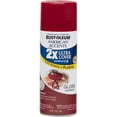 thumbnail image 1 of Rust-Oleum American Accents Ultra Cover 2X Gloss Spray Paint & Primer, Cranberry, 12 Oz., 1 of 3