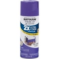 thumbnail image 1 of Rust-Oleum American Accents Ultra Cover 2X Gloss Spray Paint & Primer, Purple, 12 Oz., 1 of 3