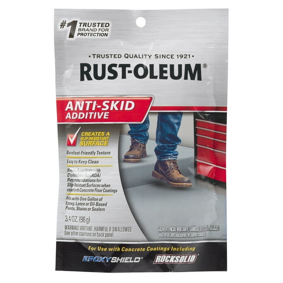 Rust-Oleum Anti-Skid Additive, 3.4 oz pouch