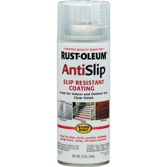 Rust-Oleum AntiSlip Slip Resistant Coating Clear 12 oz Spray paint