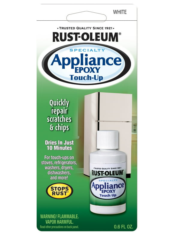 Rust-Oleum Appliance Touch Up Paint, White 203000