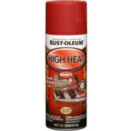 y0025　0519 Rust-Oleum Automotive 248908 High Heat Spray Paint, Red, 12 Oz