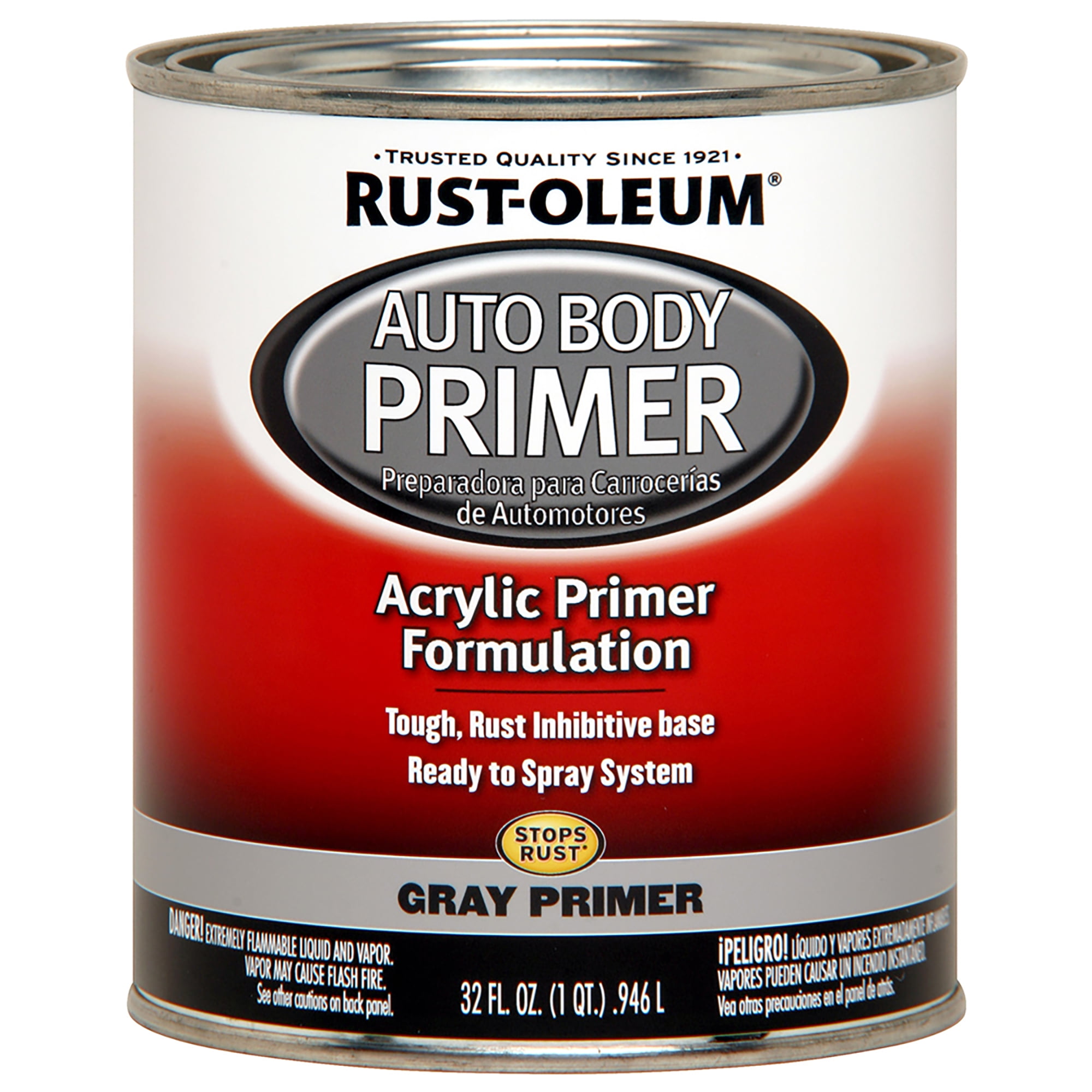 Rust-Oleum 684043 Gray Automotive Body Paint Type Auto Body Paint