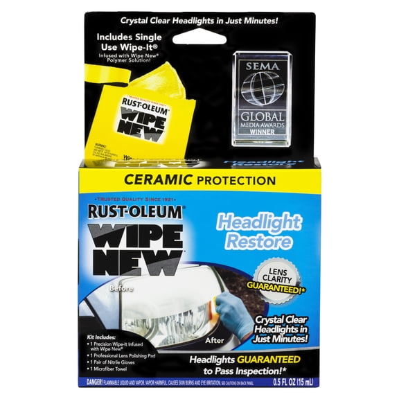 Rust-Oleum Automotive Kit Headlight Restore