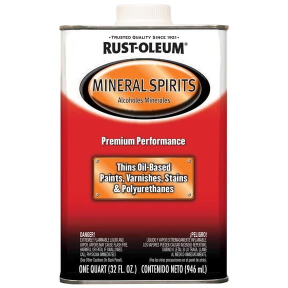 Rust-Oleum Automotive Mineral Spirits, Quart - 253351
