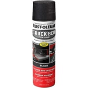 Black, Rust-Oleum Automotive Truck Bed Coating Spray Paint-248914, 15 oz