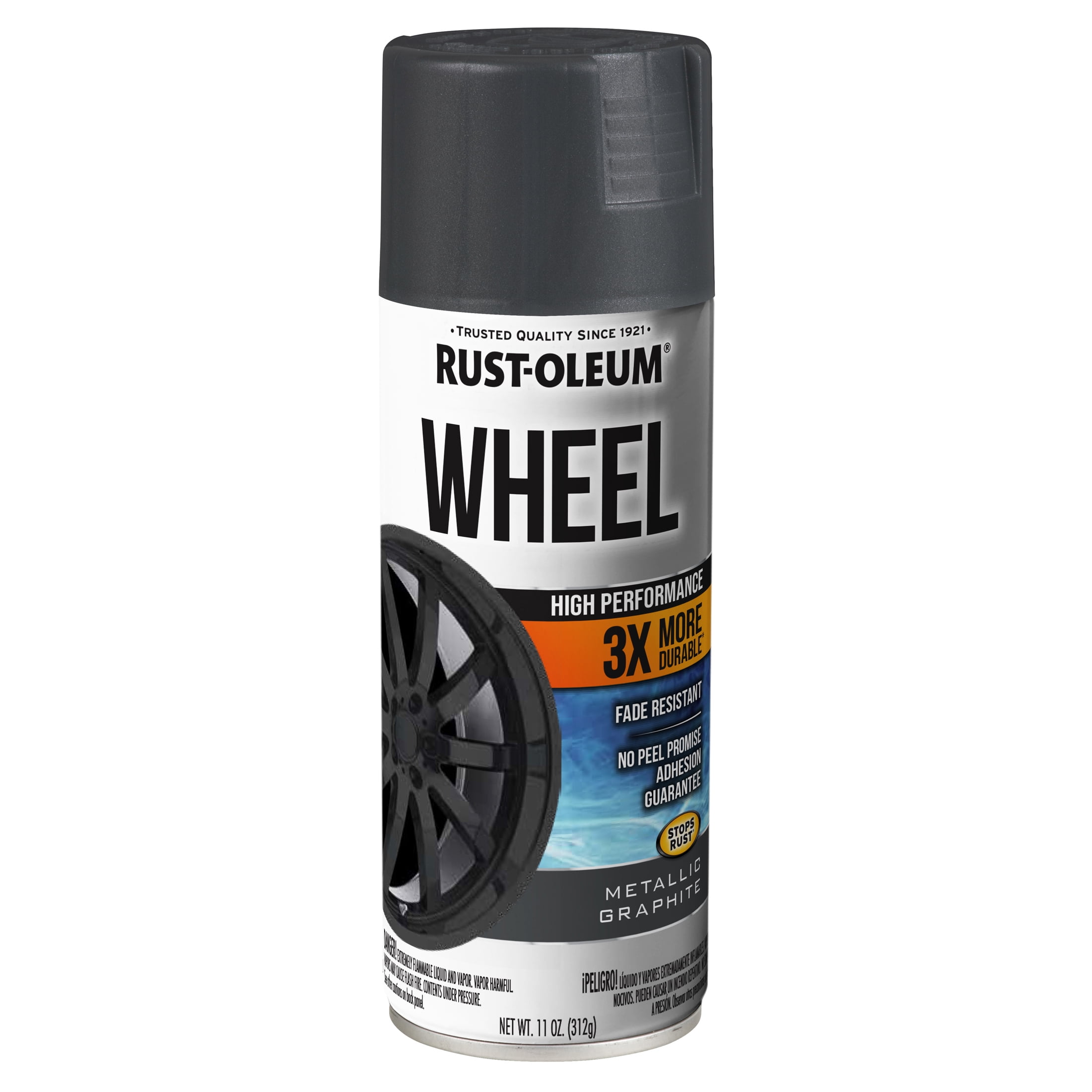 ⚠️ecoflea⚠️ Rust-Oleum 368076-6PK High Performance Wheel Spray Paint, 11