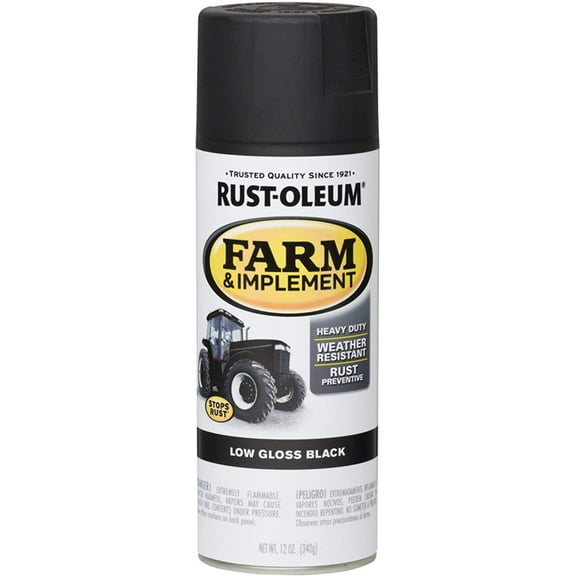 Rust-Oleum Black LG Spray Paint