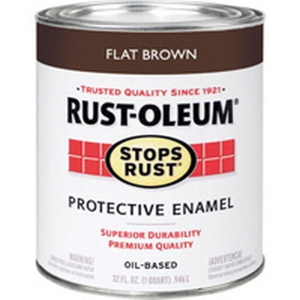 Rust-Oleum Brown Protective Enamel 1 qt.