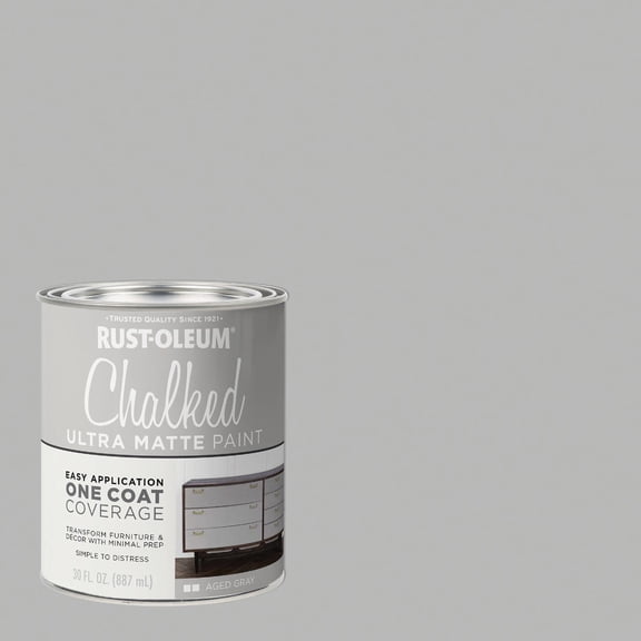 Rust-Oleum Chalked Aged Gray Chalk Paint 30 oz.2