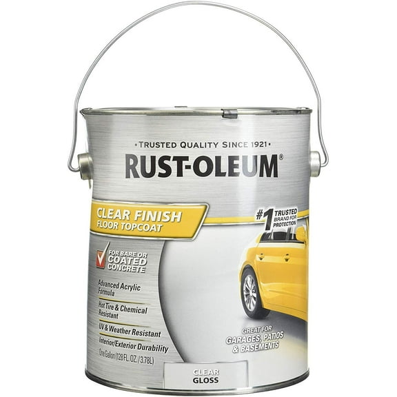 Rust-Oleum Clear Gloss Finish Floor Topcoat