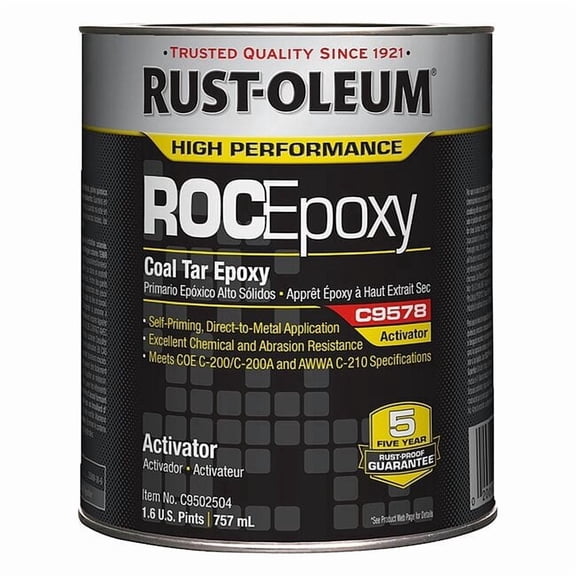 Rust-Oleum Coal Tar Epoxy Activator,1 qt. C9502504