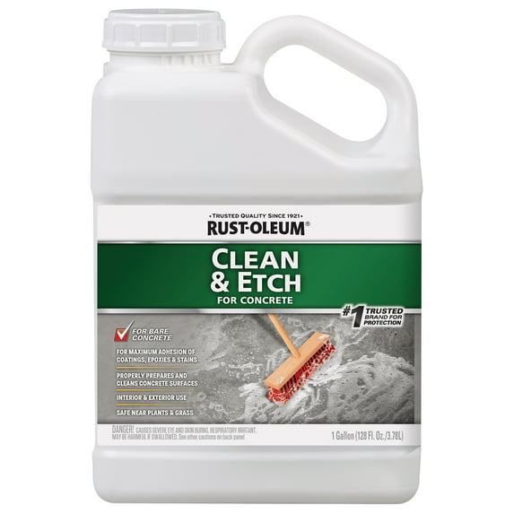 Rust-Oleum Concrete Etch and Cleaner-301242, gallon