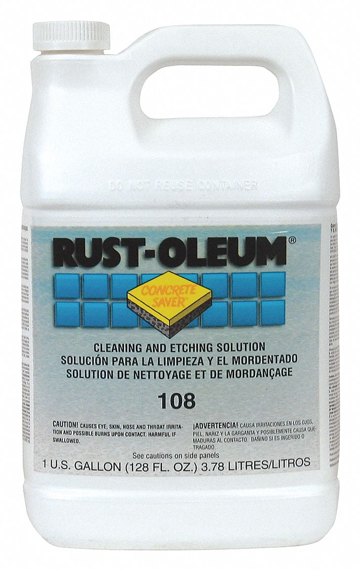 Rustoleum concrete etch powder best sale