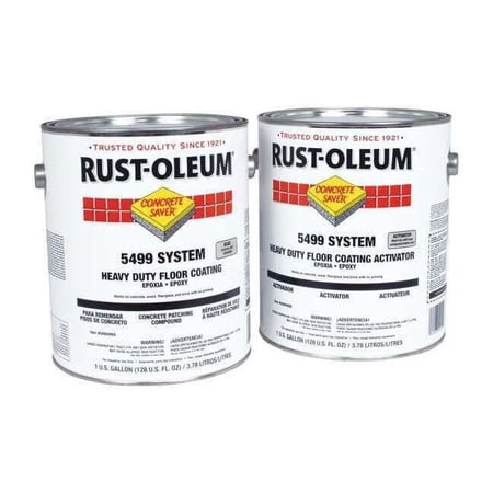 Rust-Oleum Concrete Repair Compound, Pail, Gray, 5499 5499499