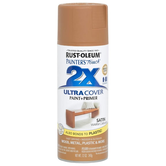 Rust-Oleum Corporation 267118 Painter's Touch 2X Ultra Cover, 12 oz, Warm Caramel