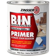 1 qt Zinsser 271009 White Zinsser، B-I-N Advanced Synthetic Shellac Primer Pack of 1