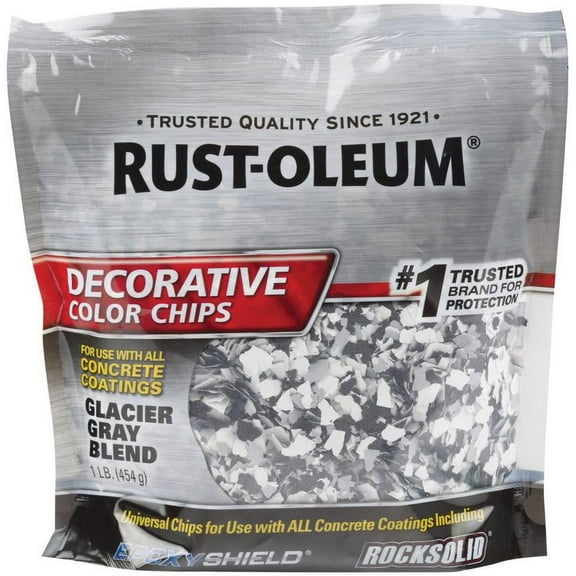 Rust-Oleum Decorative Chips- Glacier Gray Blend