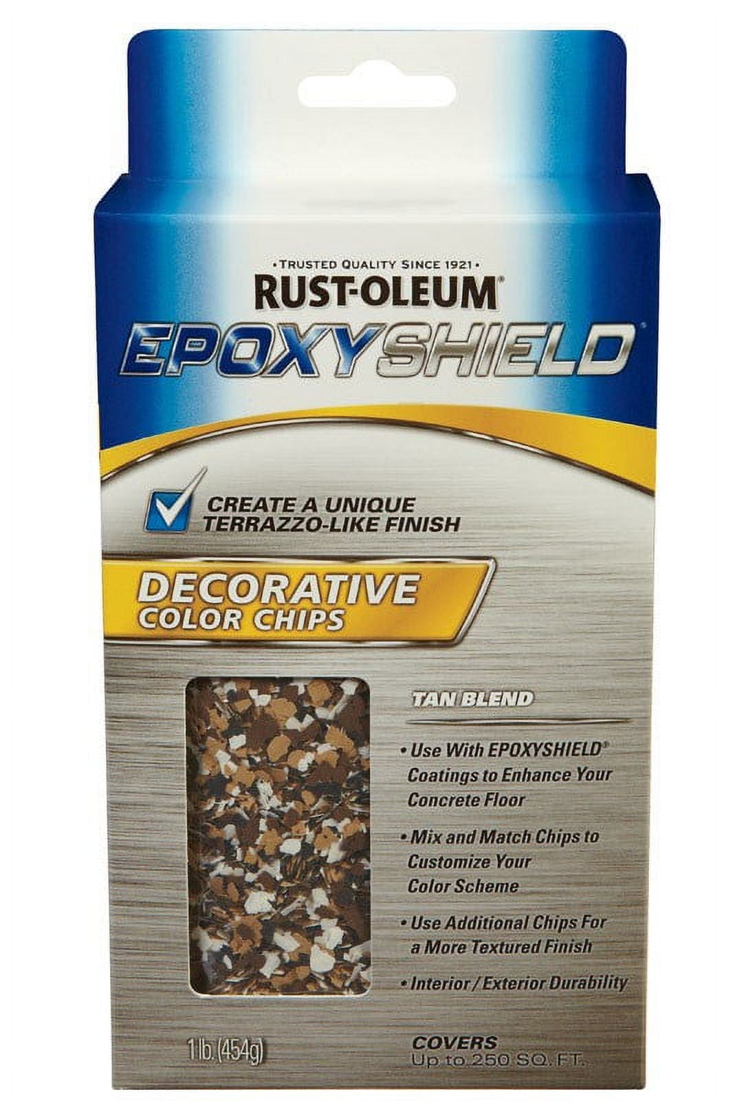 RustOleum Decorative Color Chips Concrete Tan Blend