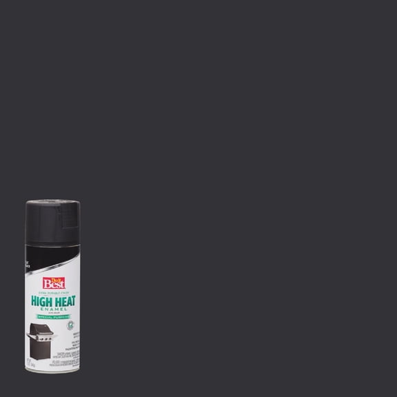 Rust-Oleum Do it Best High Heat Enamel, BBQ Black Spray Paint
