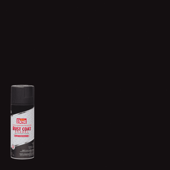 Rust-Oleum Do it Best Rust Coat Enamel Anti-Rust Spray Paint - Pack of 6 Interior & Exterior Use, Professional Finish
