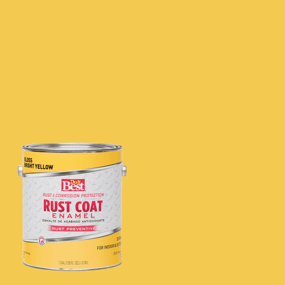 Rust-Oleum Do it Best Rust Coat Enamel - Pack of 6 Residential Use, Standard Application
