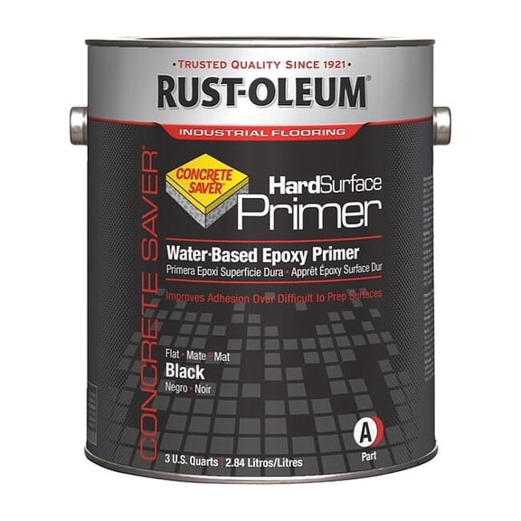 Rust-Oleum Epoxy Primer,Black,3.75 qt,Box 353861