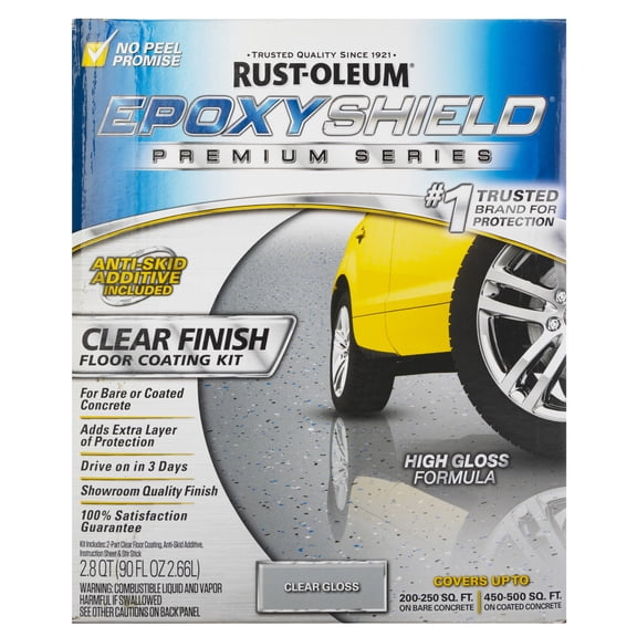 Rust-Oleum Epoxyshield Premium Floor Coating Kit - Clear