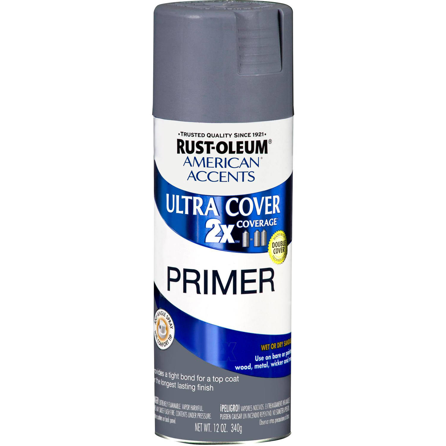 Rust-Oleum Flat Grey Primer Ultra Cover 2x - image 1 of 3