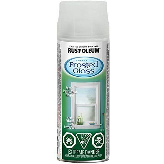 Rust-Oleum Frosted Glass Semi-Transparent Finish 312 g Spray Paint