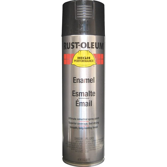 Rust-Oleum High Performance V2100 Rust Preventive Enamel Aerosol, Black Lot of 6