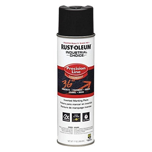 Rust-Oleum Industrial Choice Black Field Marking Paint 17 oz