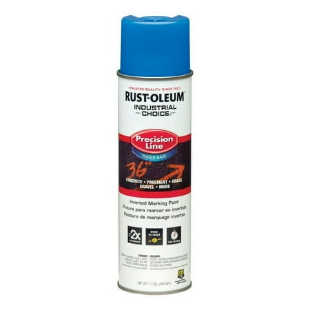 Rust-Oleum Line Marking Paint,20oz,Fluorescent Blue 205176