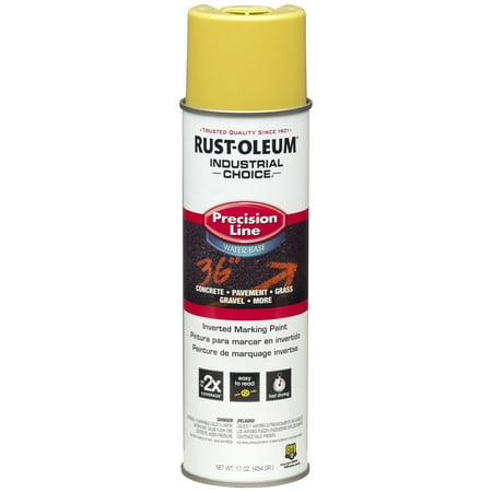 Rust-Oleum Industrial Choice High Visibility Yellow Flat 17 oz Spray Paint