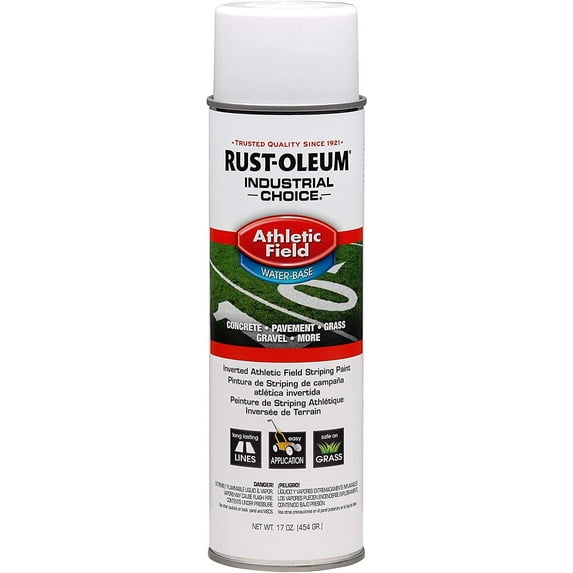 Rust-Oleum Industrial Choice White Water-Based 17 oz Spray Paint