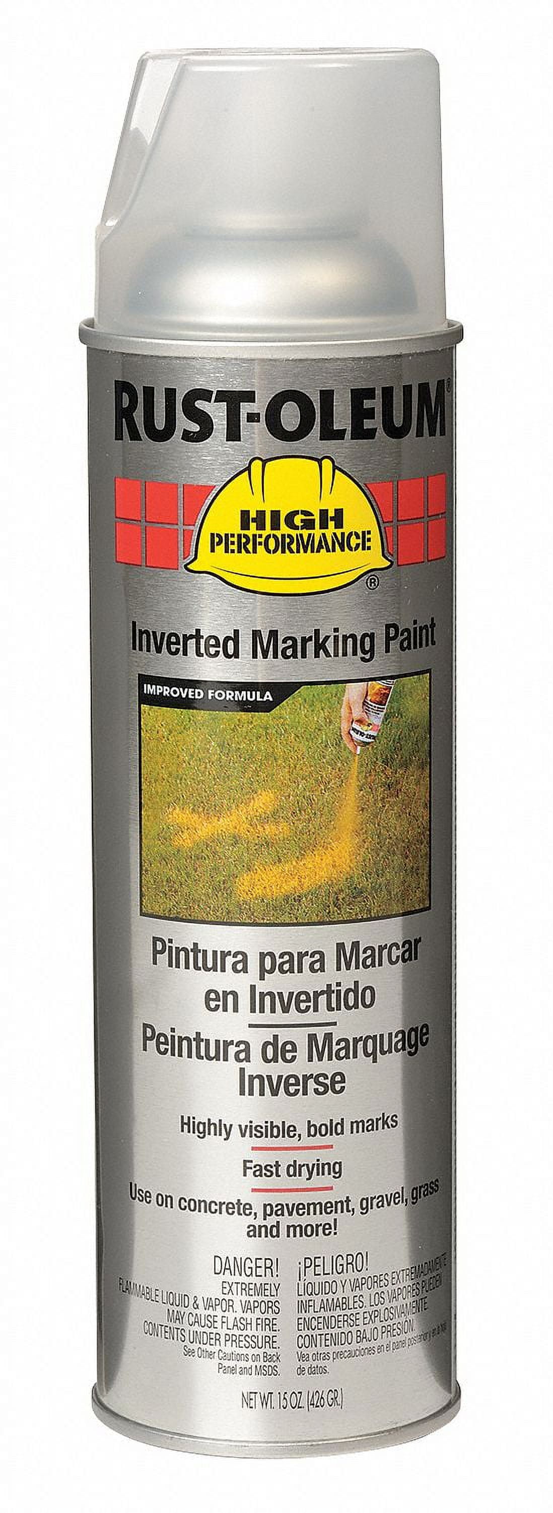 RustOleum Inverted Marking Paint,20 oz,Clear V2301838
