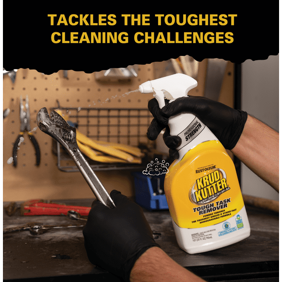 Rust-Oleum Krud Kutter Tough Task Cleaner & Degreaser - Pack of 24 Household & Commercial Use, Effective Formula