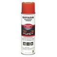thumbnail image 1 of Rust-Oleum Line Marking pnt,20 oz,Fluorescent Red  1862838, 1 of 2