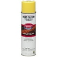 thumbnail image 1 of Construction Marking Paint, 17 oz., High Visibility Yellow, Water -Based, 1 of 2